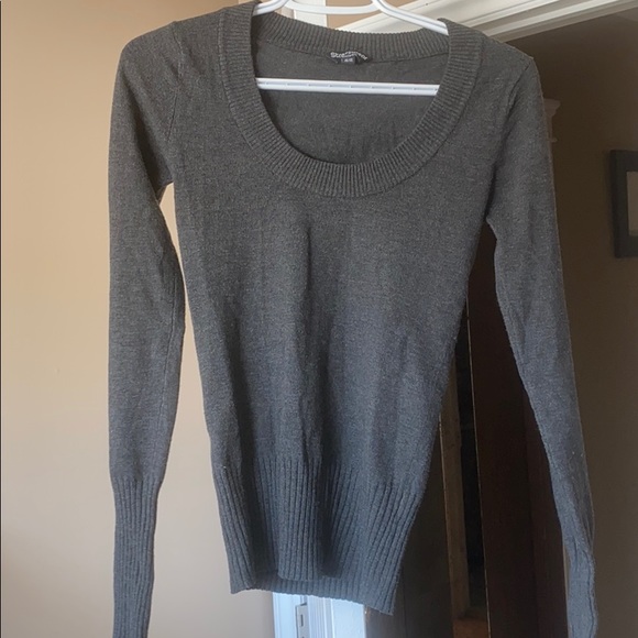 Scoop neck sweater/shirt
